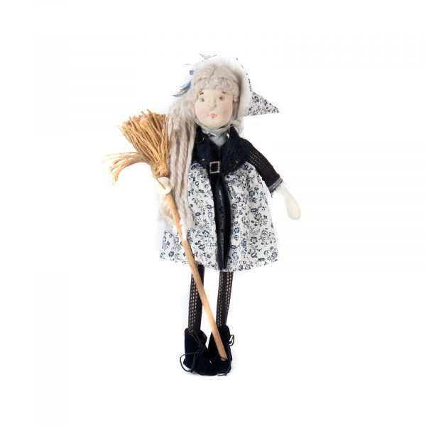 Handmade witch doll