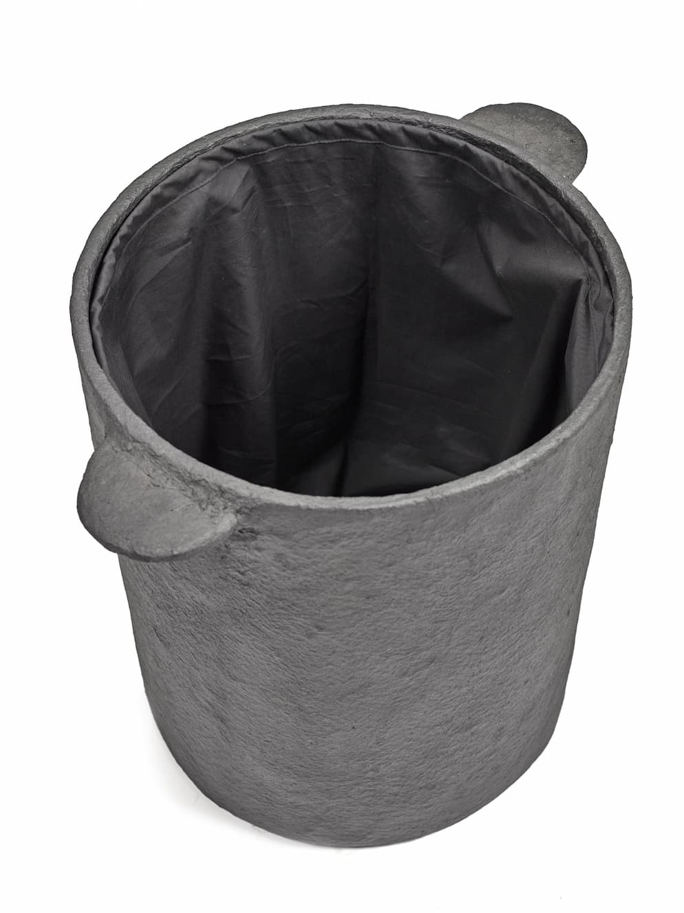 Serax Basket + Lid + Linen Bag Black Earth - Image 3