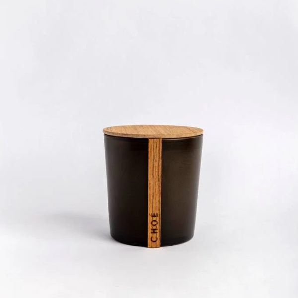 Choe Candles Iris-Black Orchid . White Musk & Sensual Wood-300ml