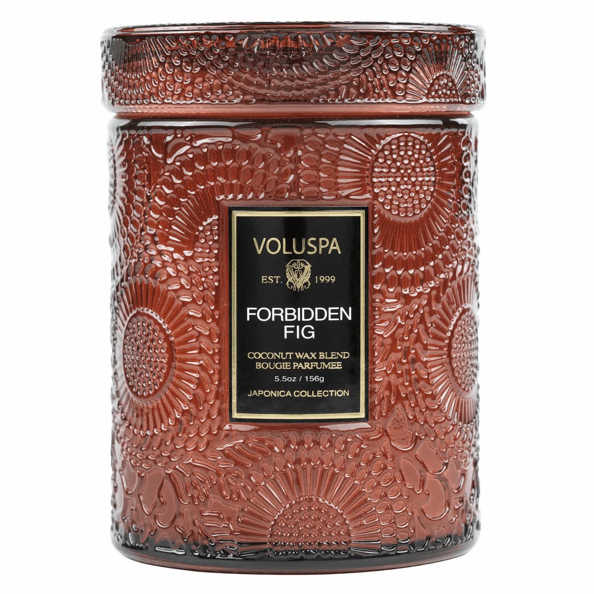 Voluspa Forbidden Fig Small Jar Candle - Image 2