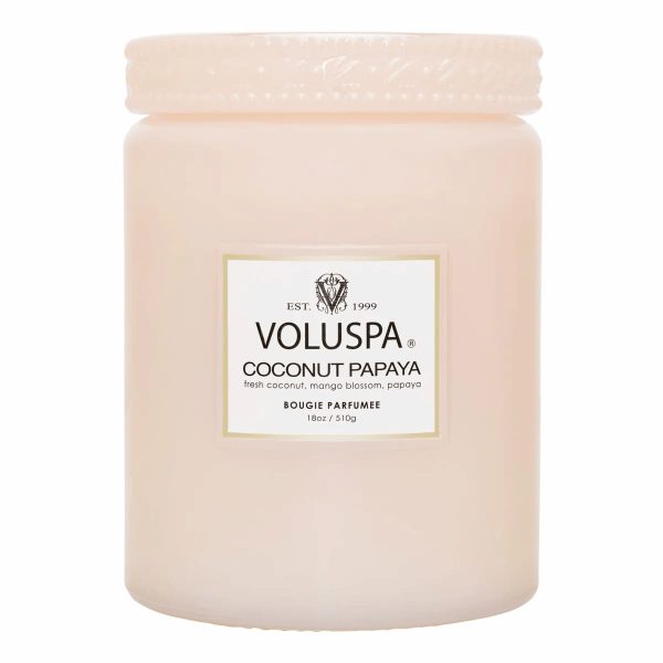 Voluspa Coconut Papaya Large Jar Candle
