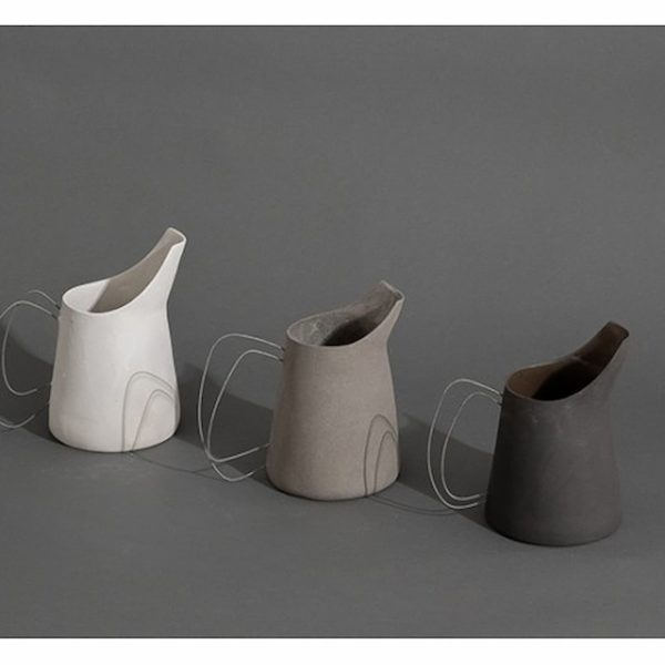 Meleniou Wire Jar White