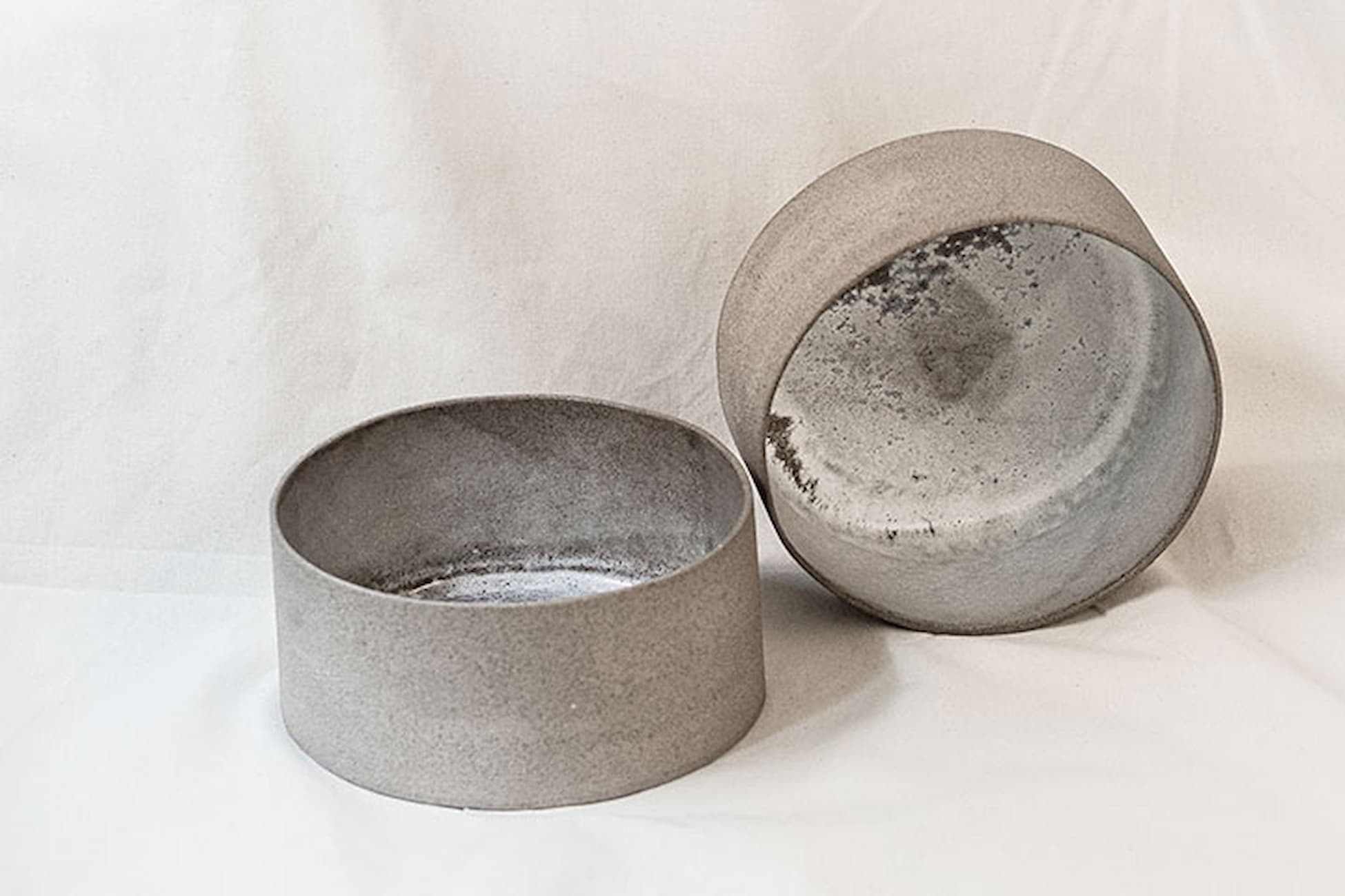 Meleniou Salad Bowl Grey Large