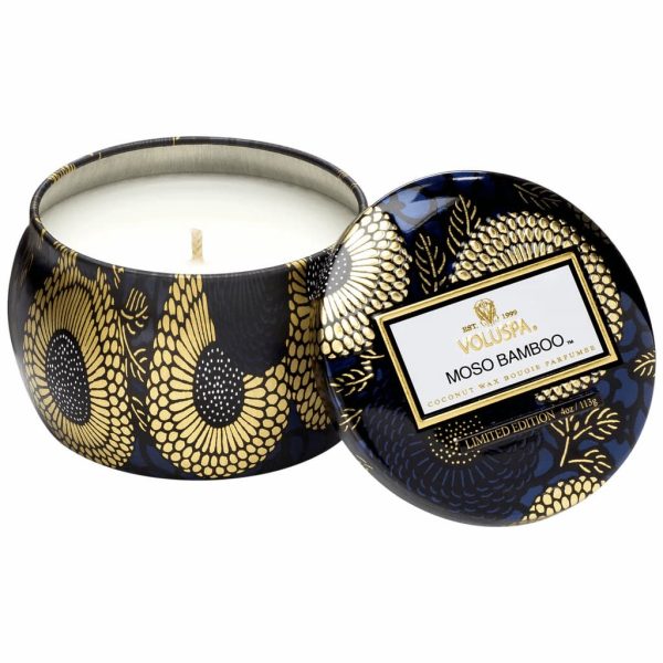 Voluspa Moso Bamboo Mini Tin Candle