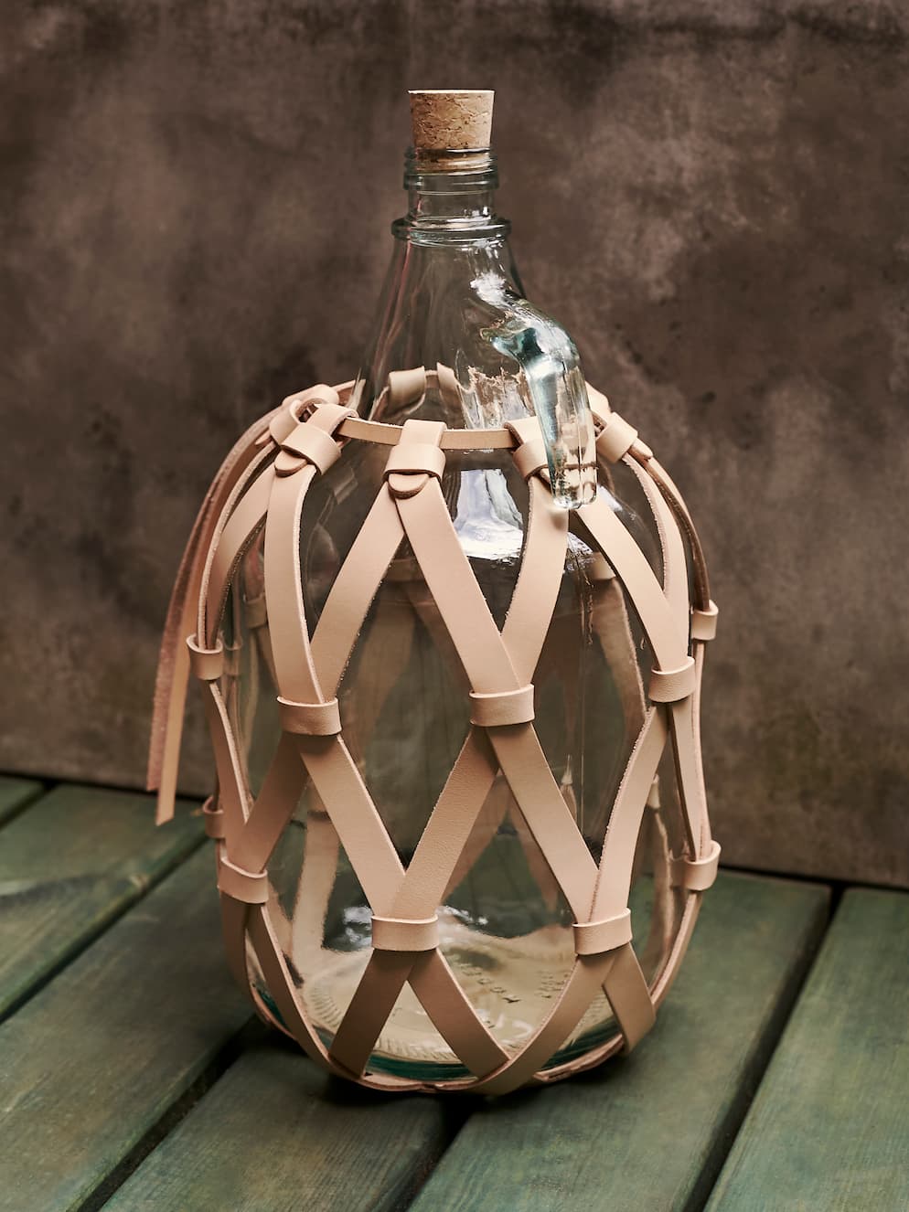 Ancient Greek Sandals Botiglia Vachetta/Glass - Image 2