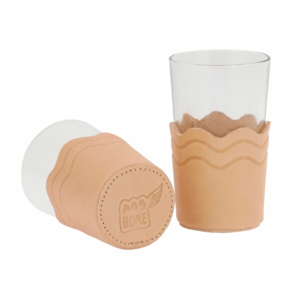 Ancient Greek Sandals Water Glass Waves