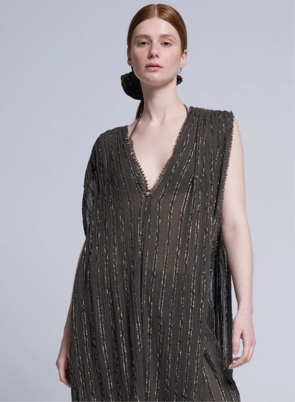 Christian Zen Penelope Mini Lurex Cover-Up - Image 5