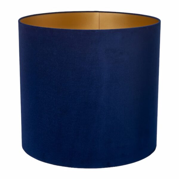 Lampshade Velvet Dark Blue