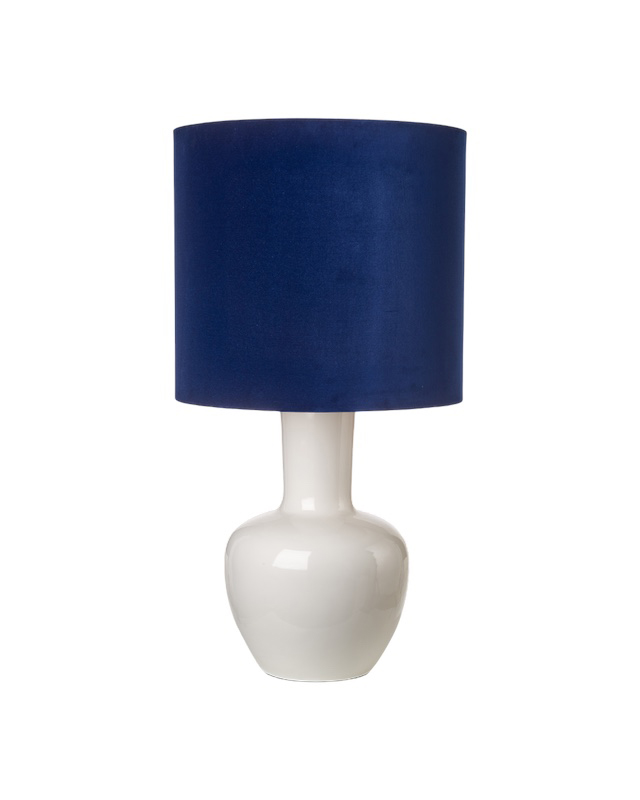 Lampshade Velvet Dark Blue - Image 2
