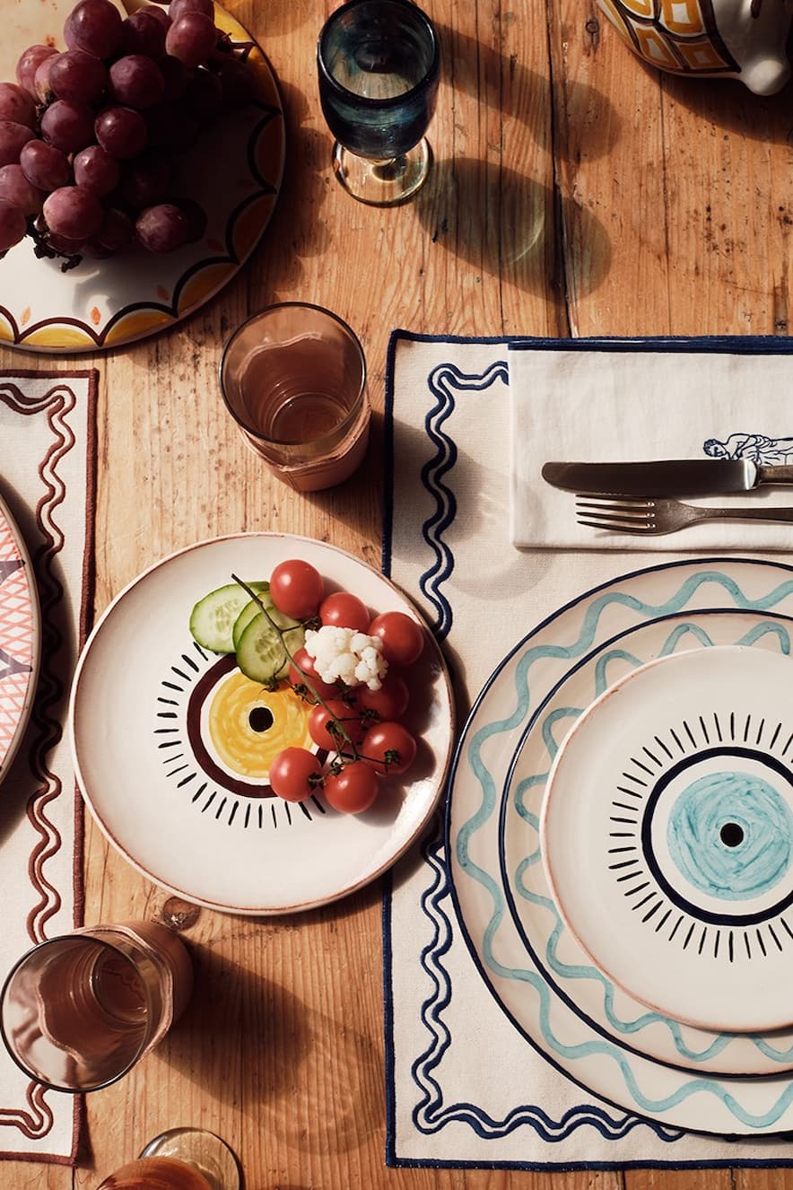 Ancient Greek Sandals Charger Plate - Image 2