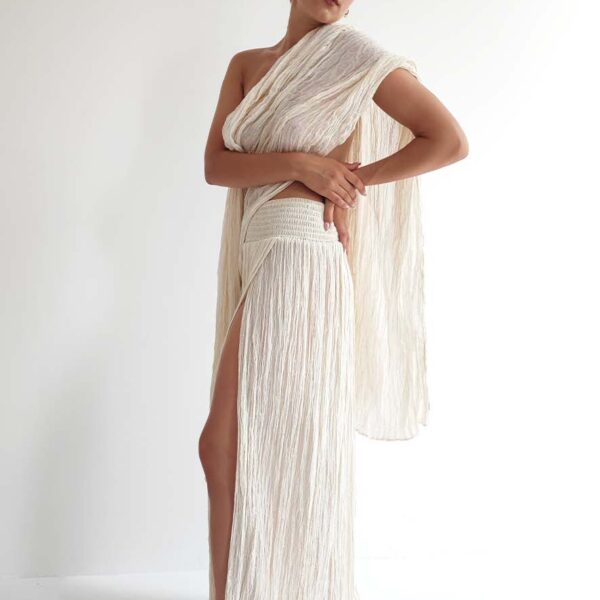 D'Artemide Pashmina Off White