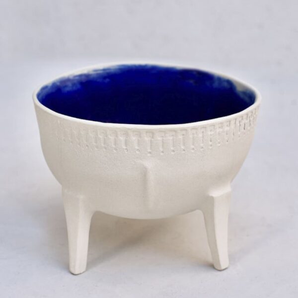 ZEUS + DIONE Cylix Tripod Bowl Blue