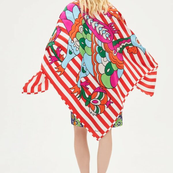 RIANNA + NINA GREEK Scarf Naftis Red