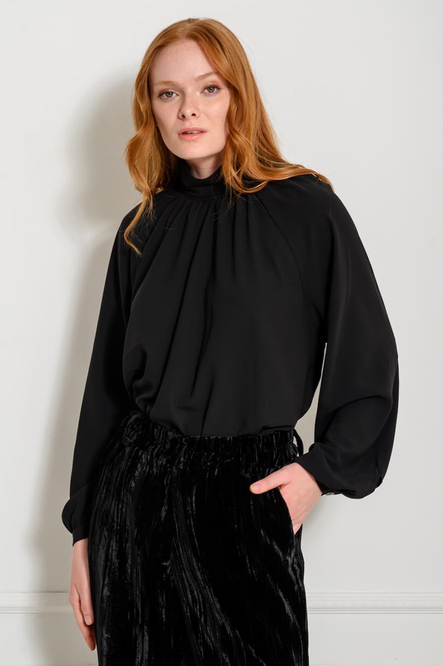 Ckontova Flared Blouse - Image 2