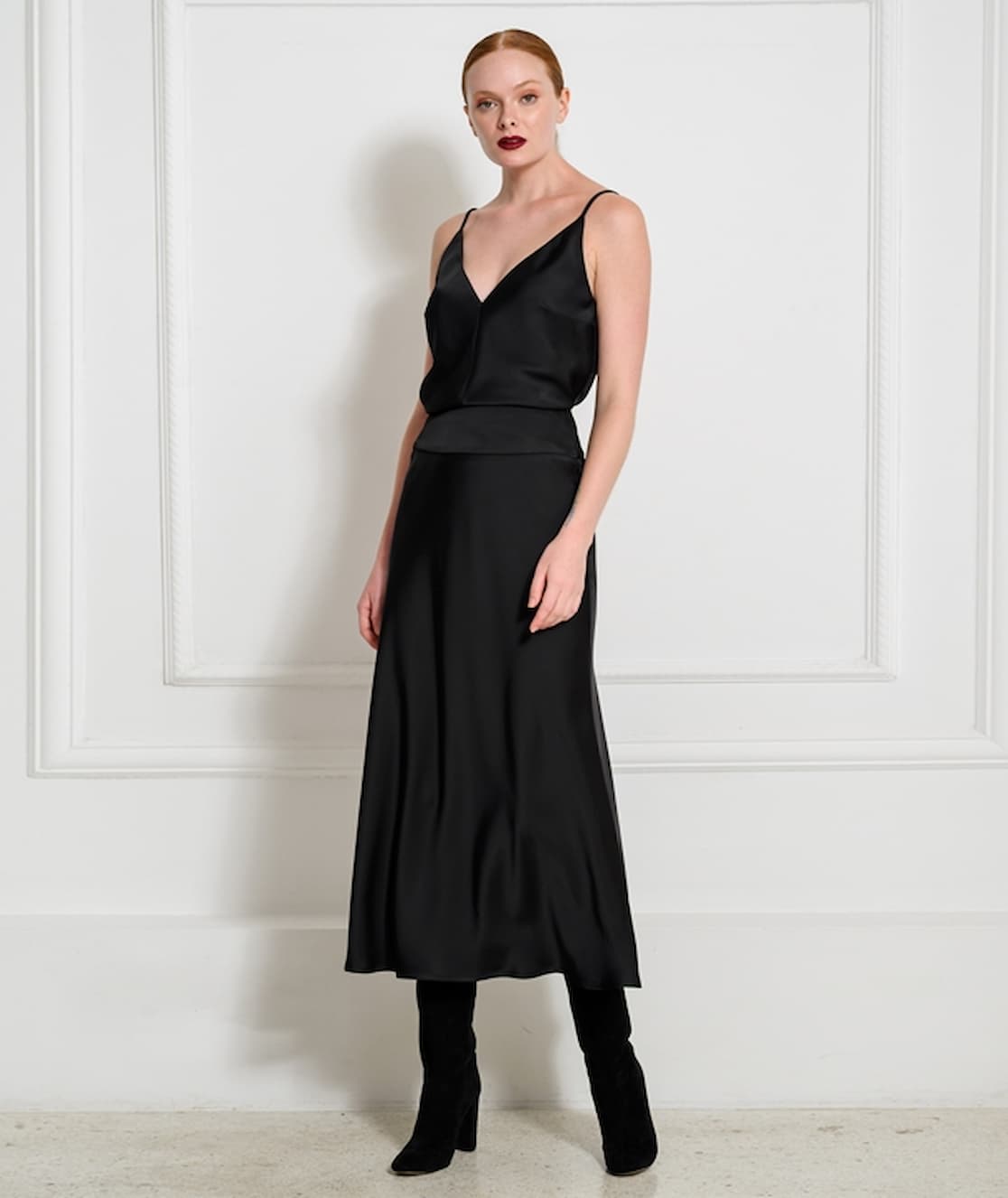 Ckontova Flared Skirt Black - Image 2