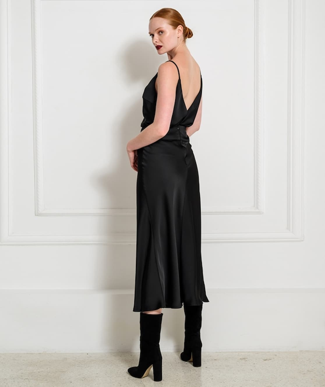 Ckontova Flared Skirt Black - Image 3