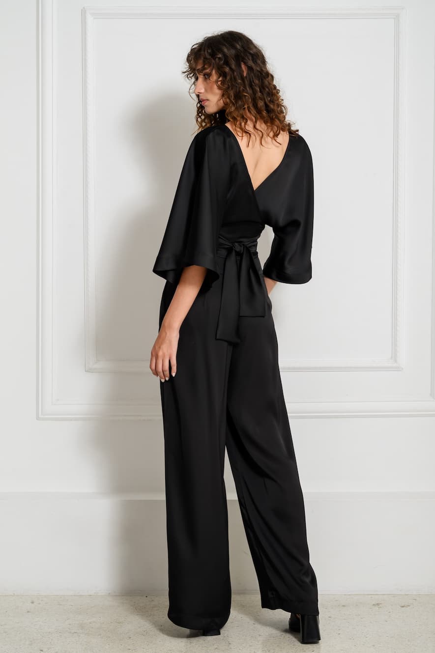 Ckontova Satin Pants Black - Image 3