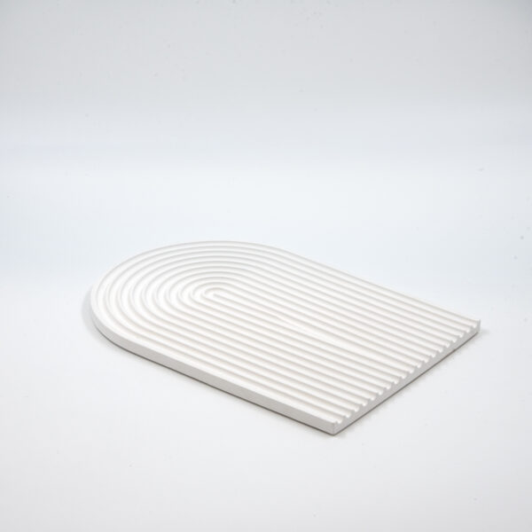 Bes Deco Rainbow Tray Big White