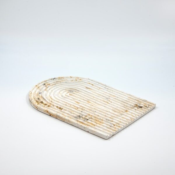 Bes Deco Rainbow Tray Small Marble Jesmo