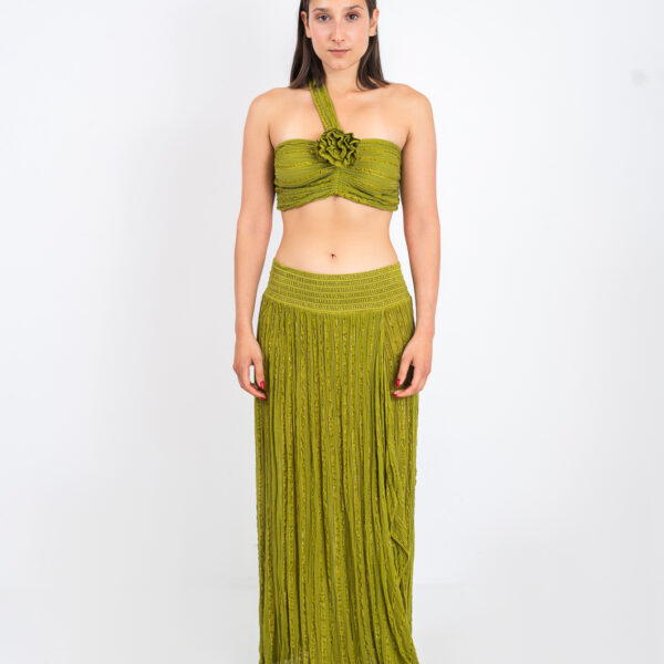 D'Artemide Estrella Skirt Avocando