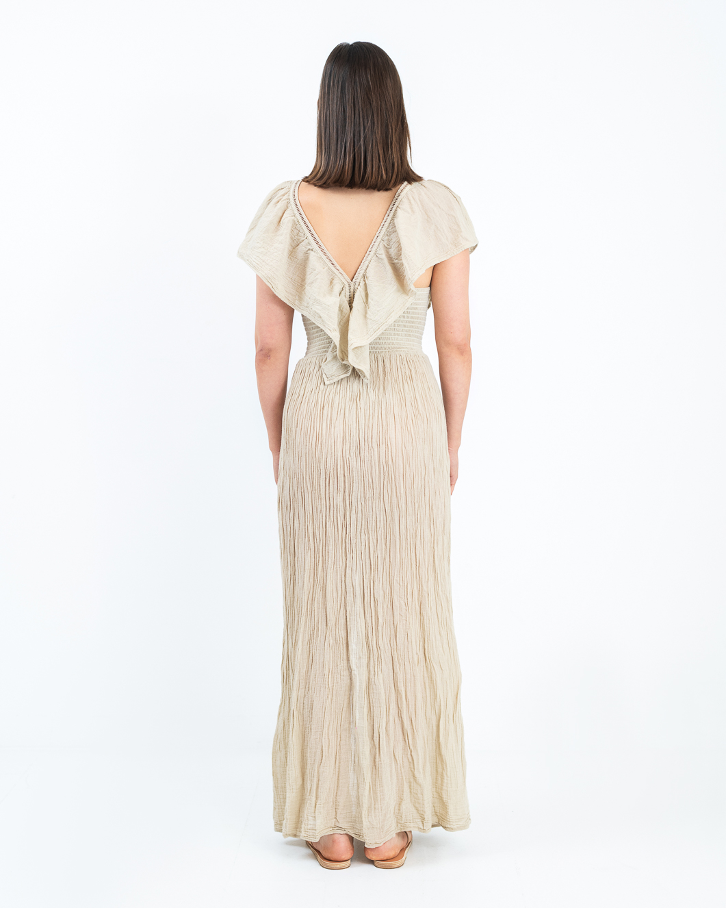 D'Artemide Long Dress Serene Sand - Image 3