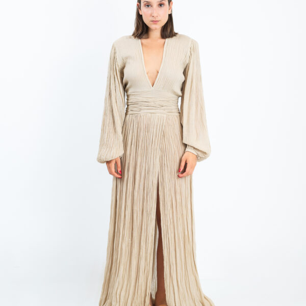 D'Artemide Maxi Dress Nephele Sand