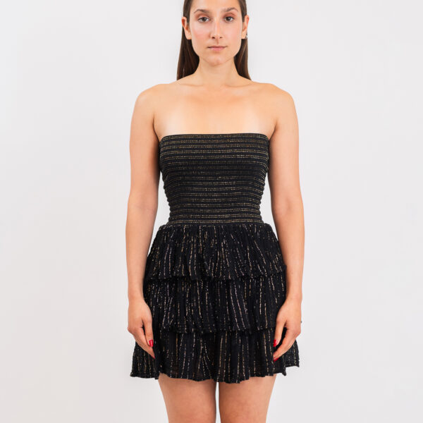 D'Artemide Mini Dress Medusa Black