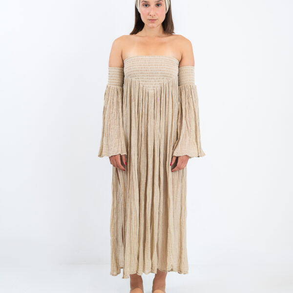 D'Artemide Ophelia Dress Sand