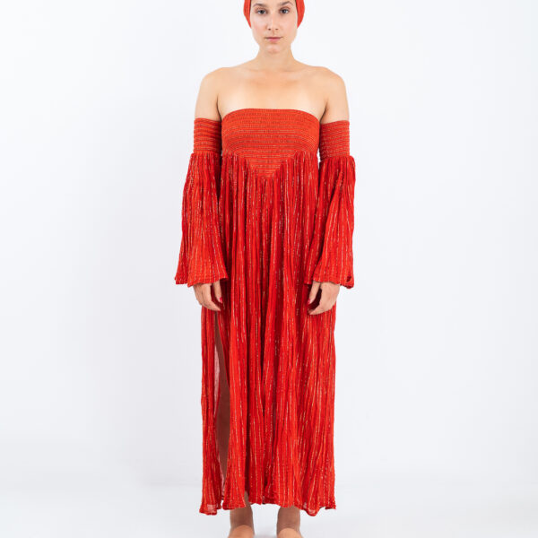 D'Artemide Ophelia Dress Papaya