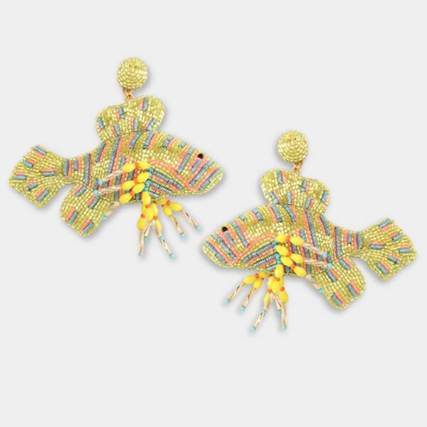 Olivia Dar Candy Fish Earrings