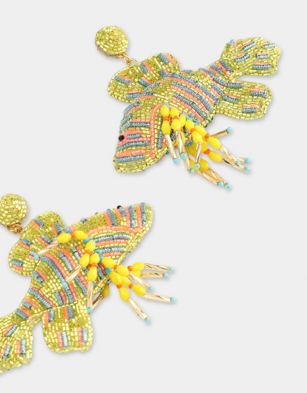 Olivia Dar Candy Fish Earrings - Image 2