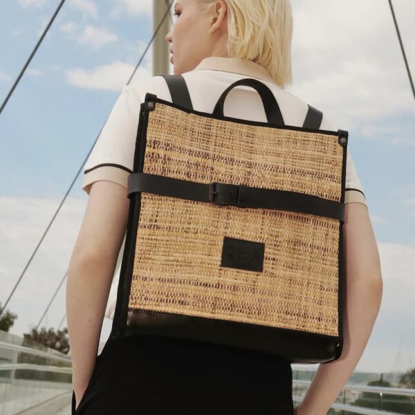 The Holy Bag Aktis Black Unisex Backpack