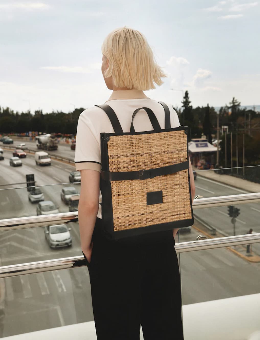 The Holy Bag Aktis Black Unisex Backpack - Image 2