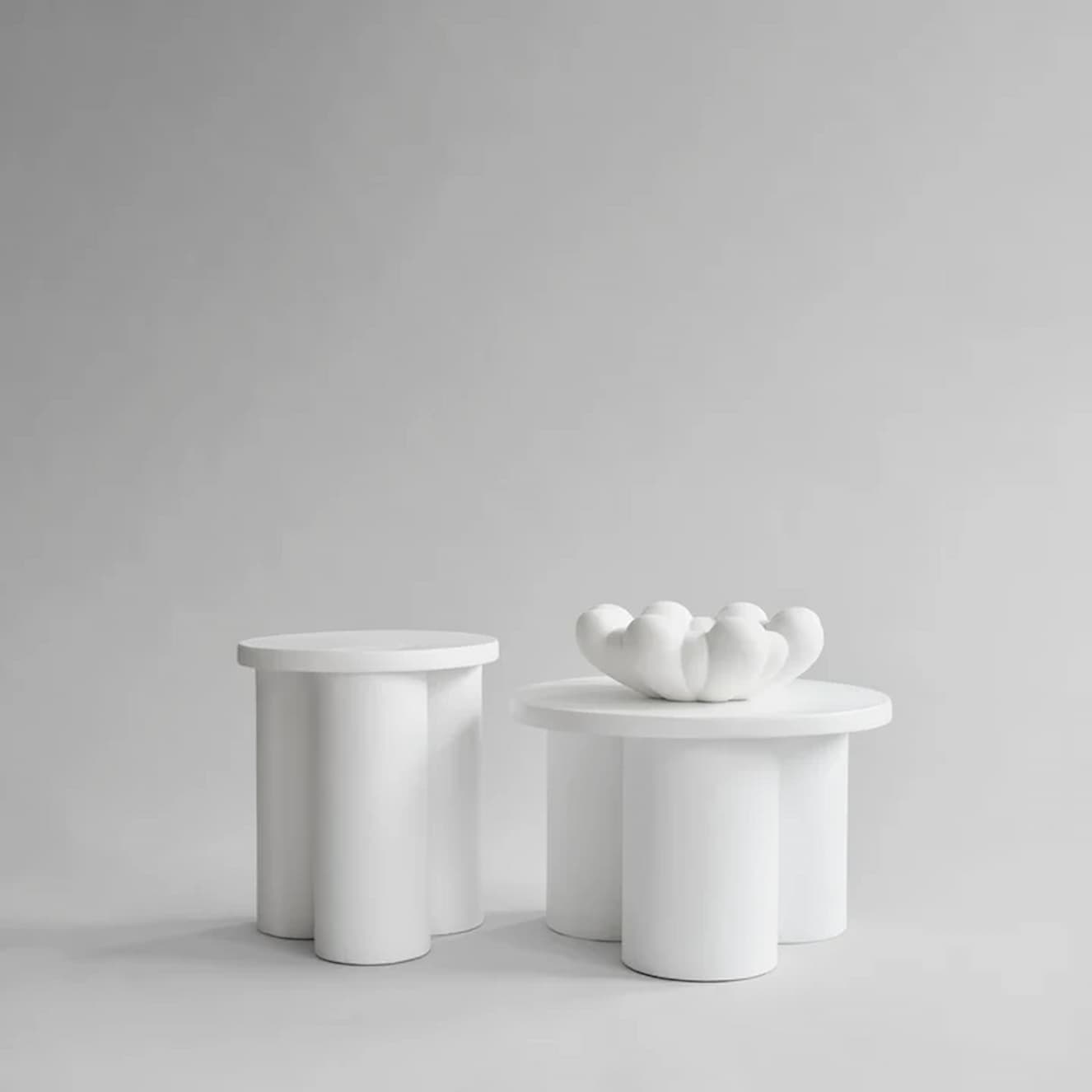 101 Copenhagen Big Foot Table Tall Bone White - Image 3