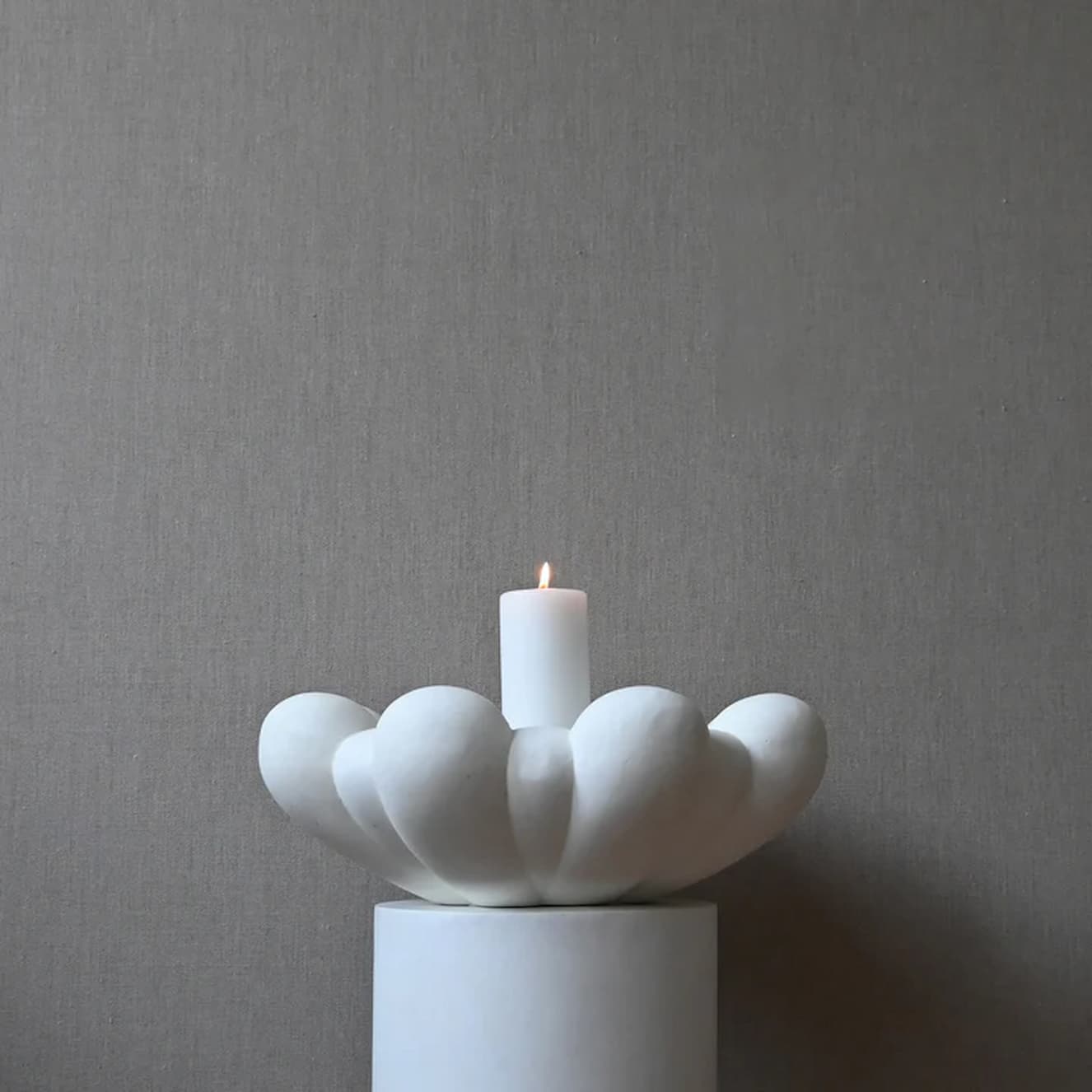 101 Copenhagen Bloom Tray Big Bone White - Image 4