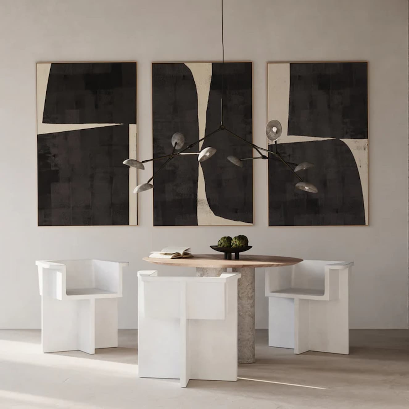 101 Copenhagen Brutus Dining Chair Bone White - Image 3