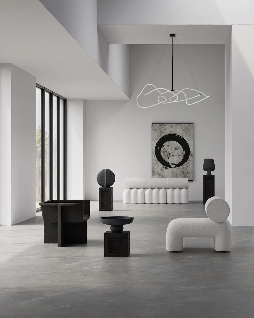 101 Copenhagen Sphere Vase Square Big Black - Image 4