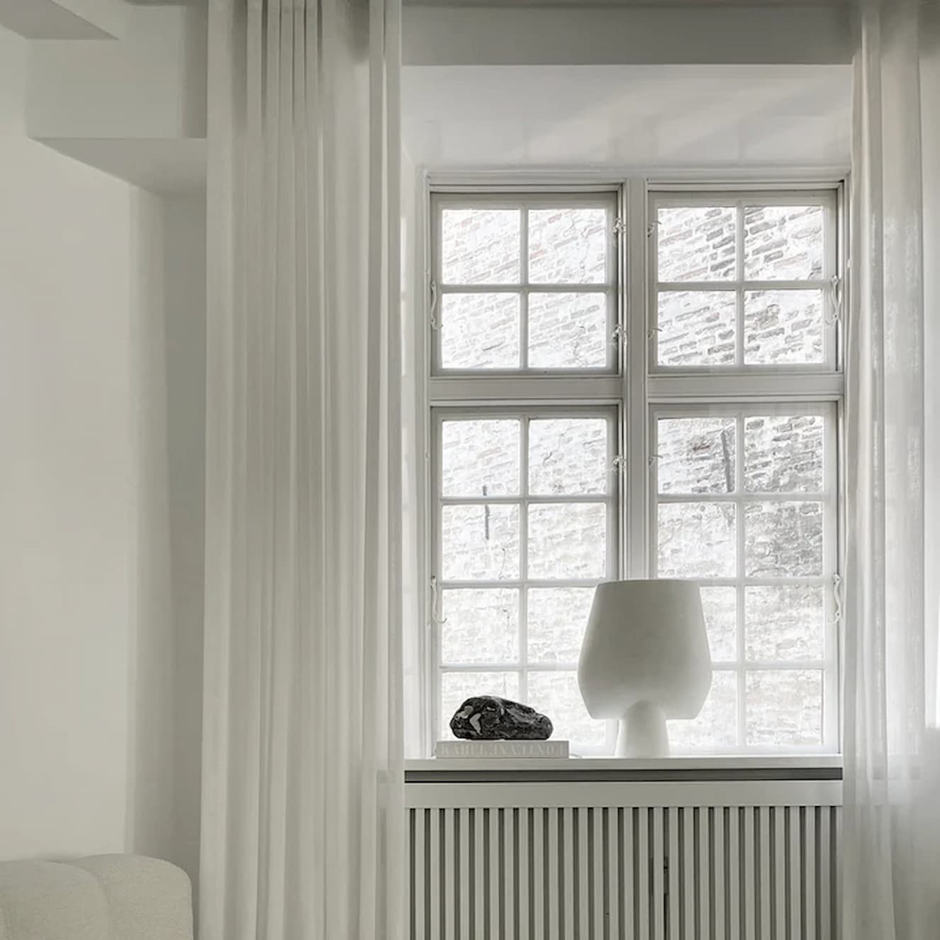 101 Copenhagen Sphere Vase Square Big Bone White - Image 3