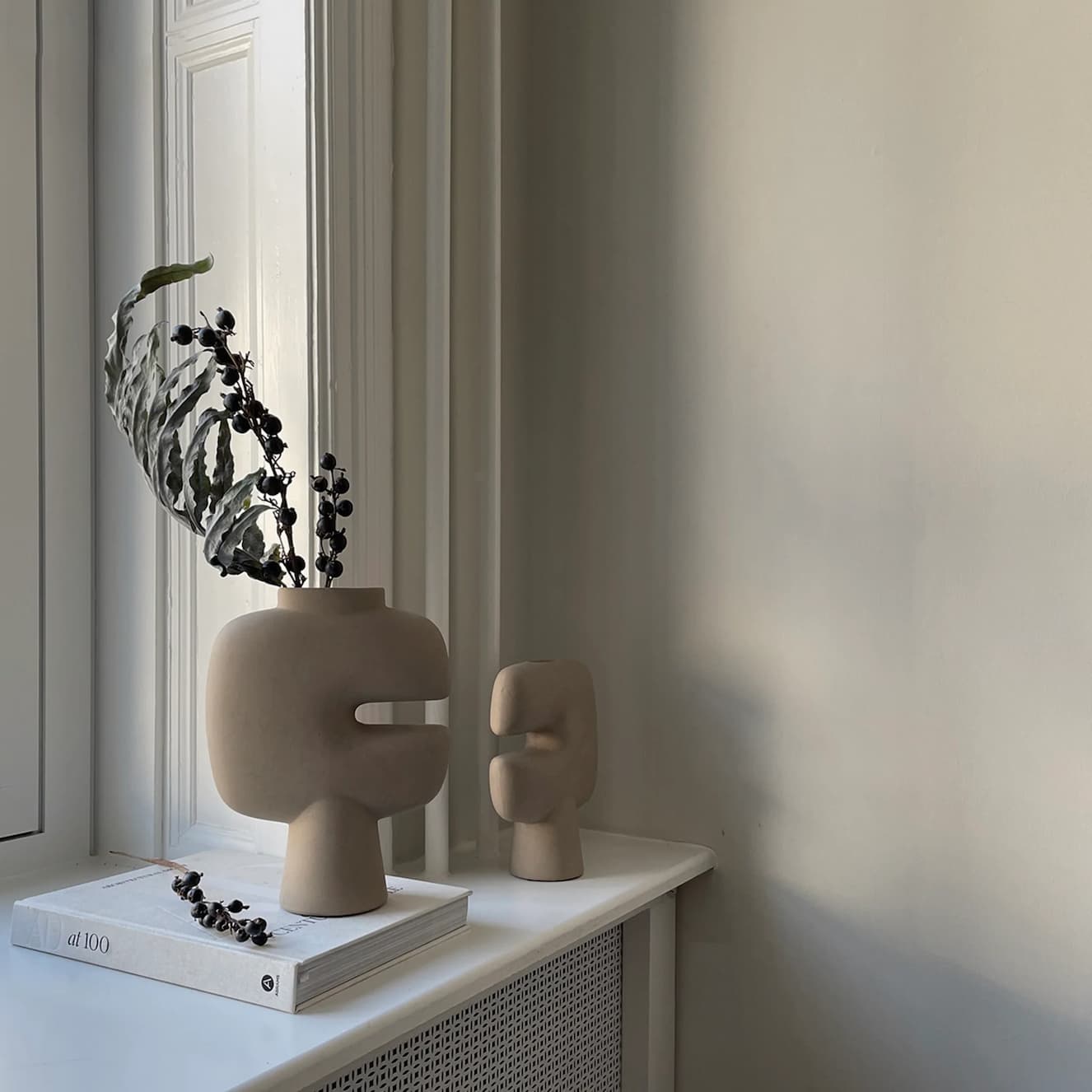 101 Copenhagen Tribal Vase Medio Sand - Image 4