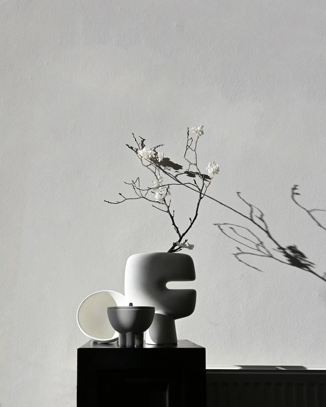 101 Copenhagen Tribal Vase Mini Bone White - Image 4