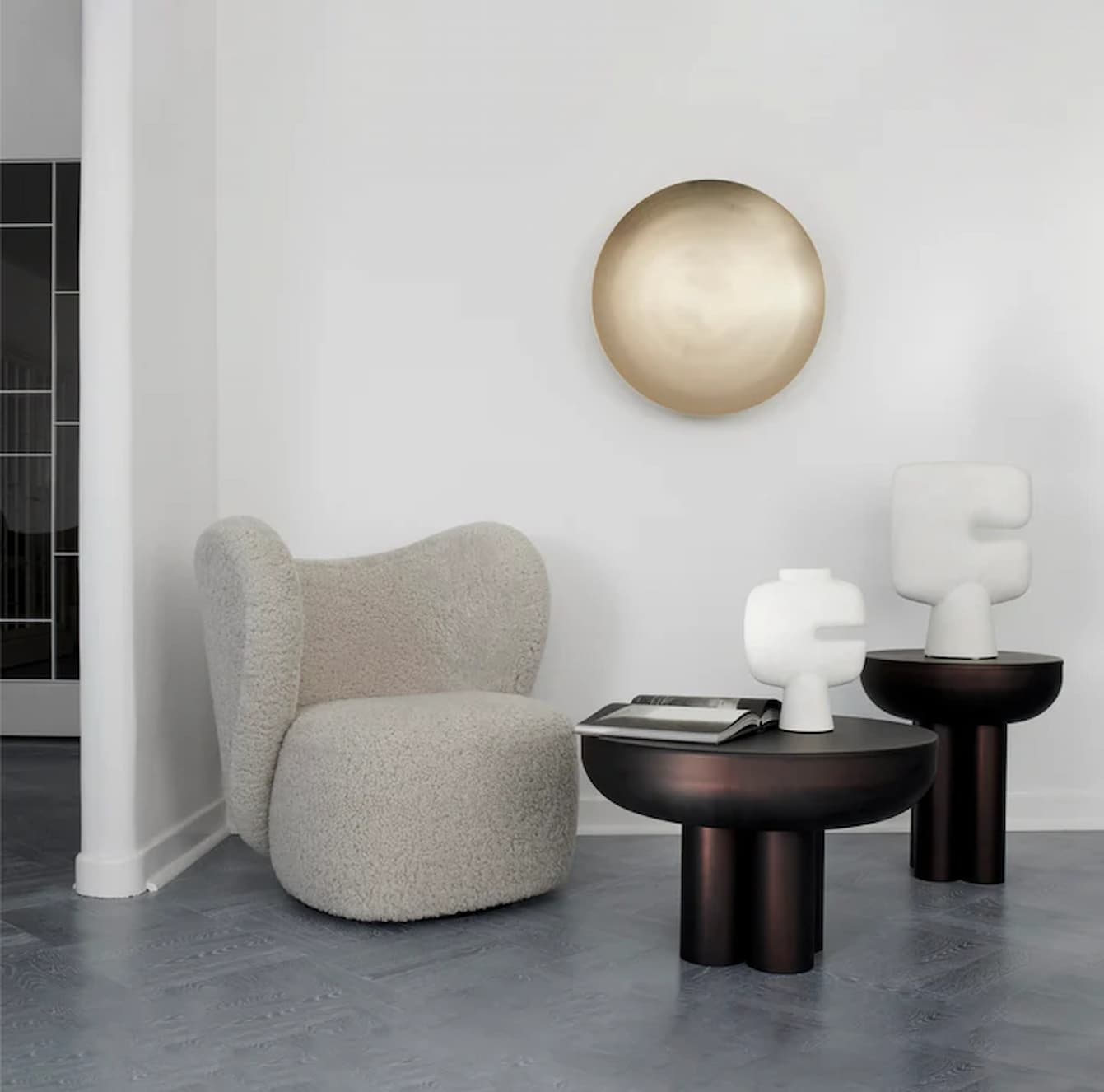 101 Copenhagen Tribal Vase Mini Bone White - Image 2