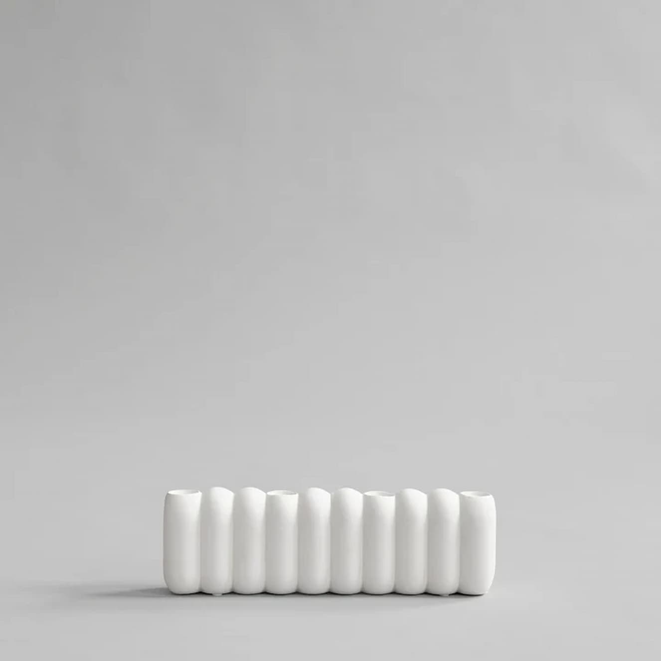 101 Copenhagen Tube Candle Holder Big Bone White - Image 3