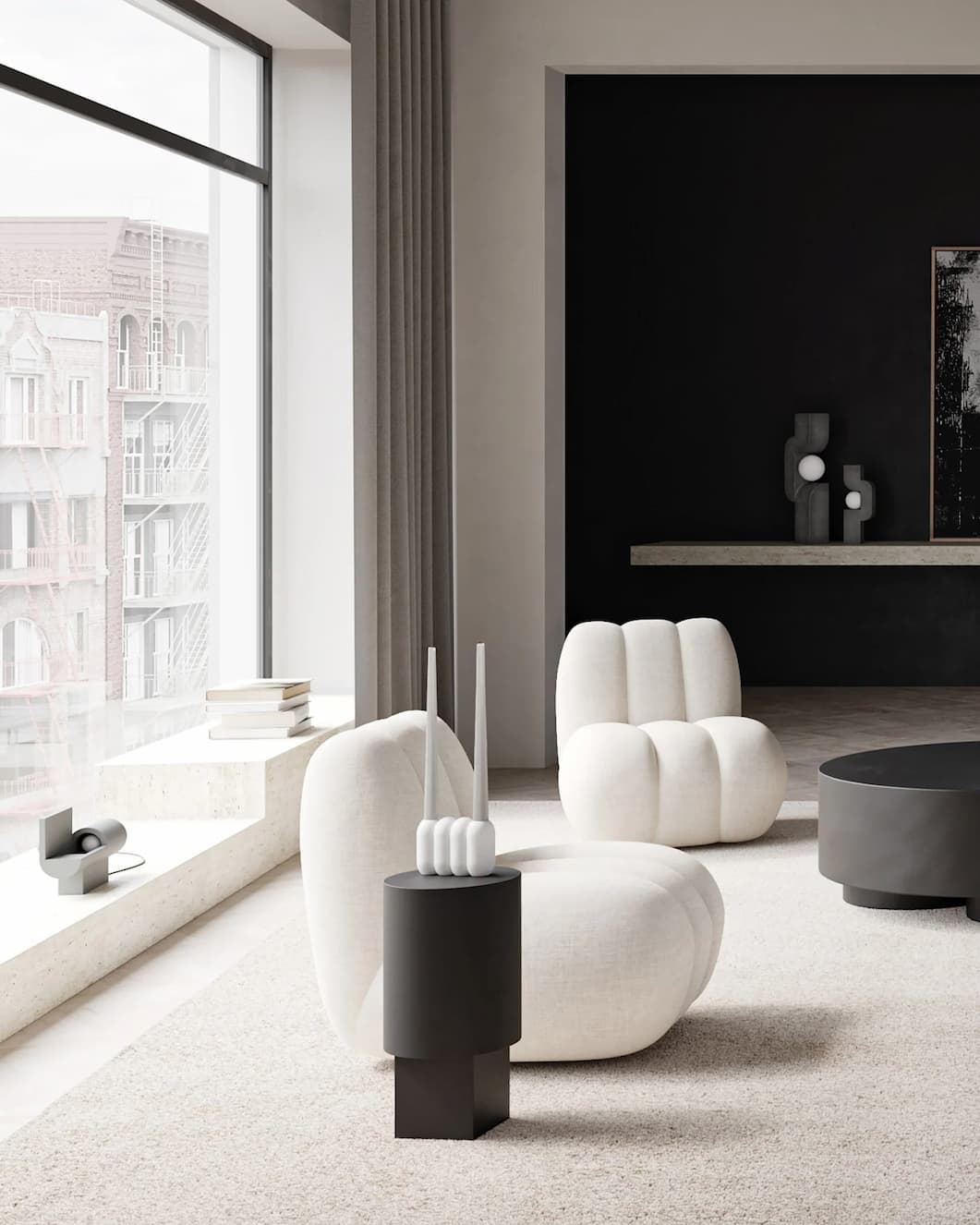 101 Copenhagen Tube Candle Holder Mini Bone White - Image 6