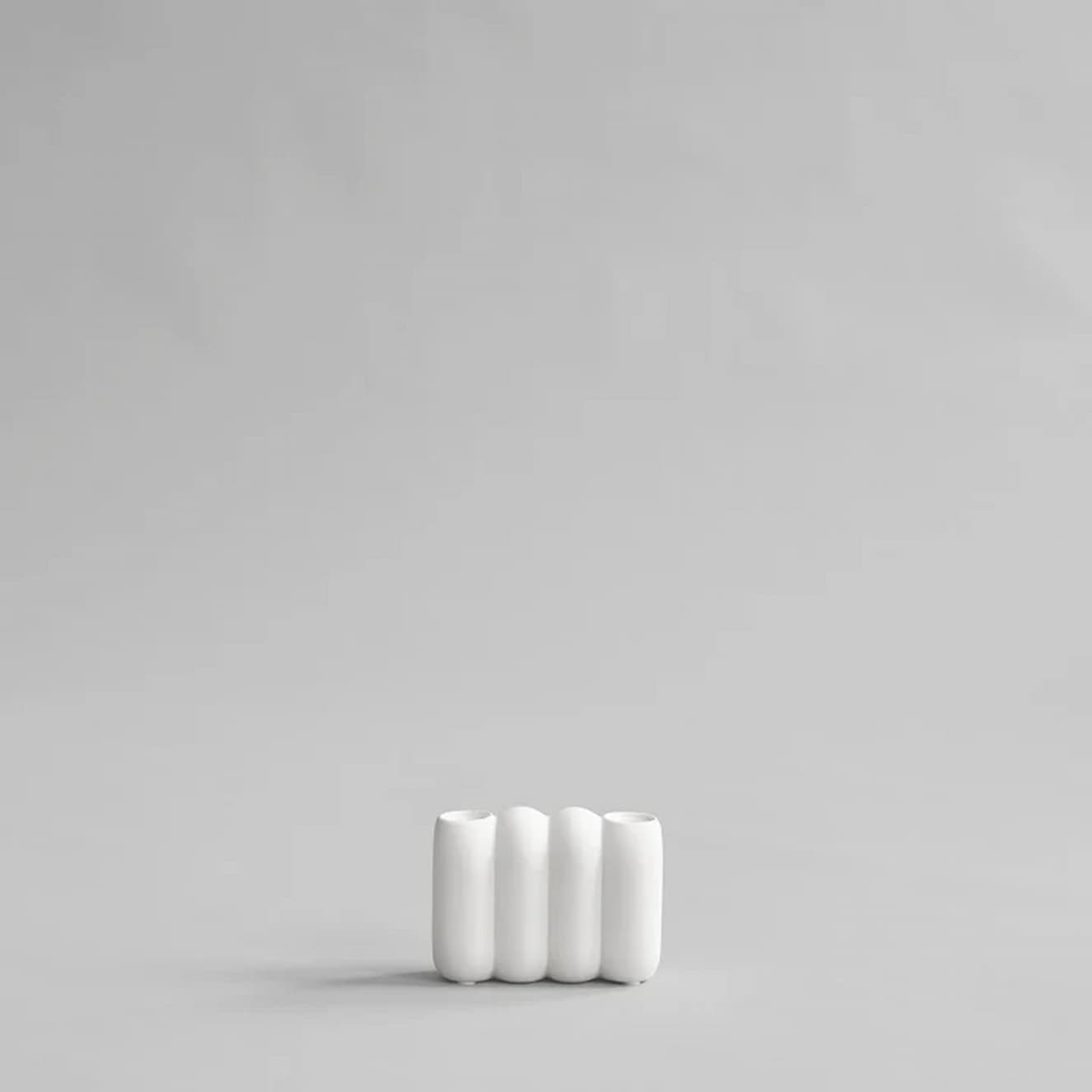 101 Copenhagen Tube Candle Holder Mini Bone White - Image 3