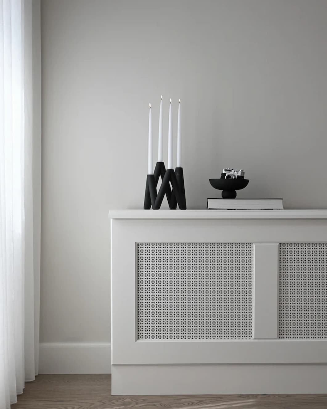 101 Copenhagen W Candle Holder Black - Image 4