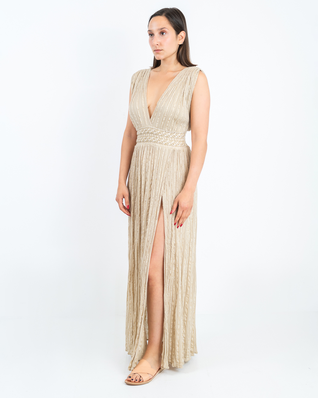 D'Artemide dress Caryatis Sand - Image 4