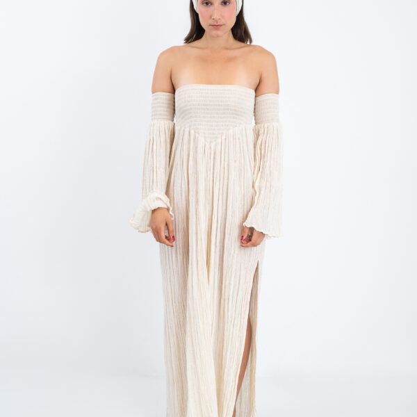 D'Artemide Ophelia Dress Off White