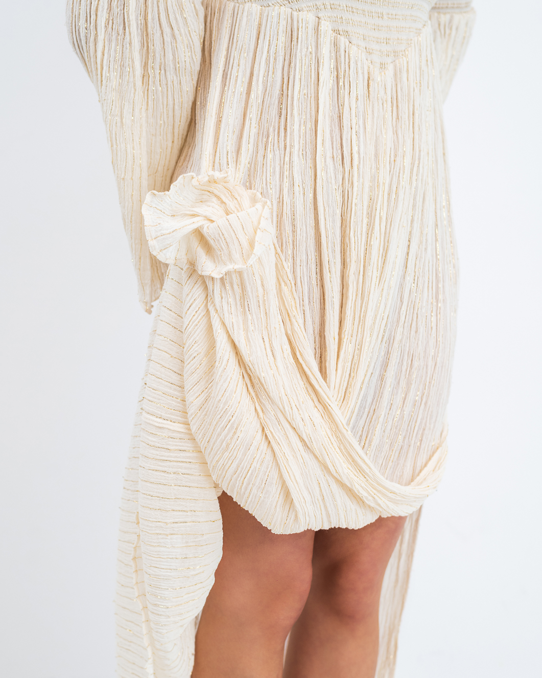 D'Artemide Ophelia Dress Off White - Image 2