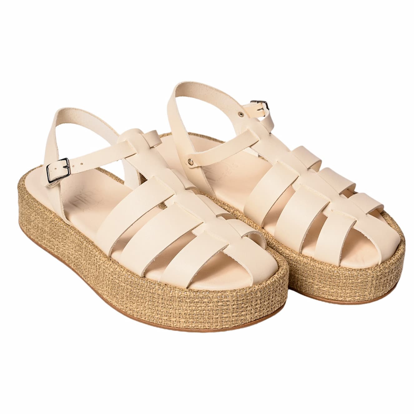 Hebe Athens Kimolos Flatform Sandal - Image 2