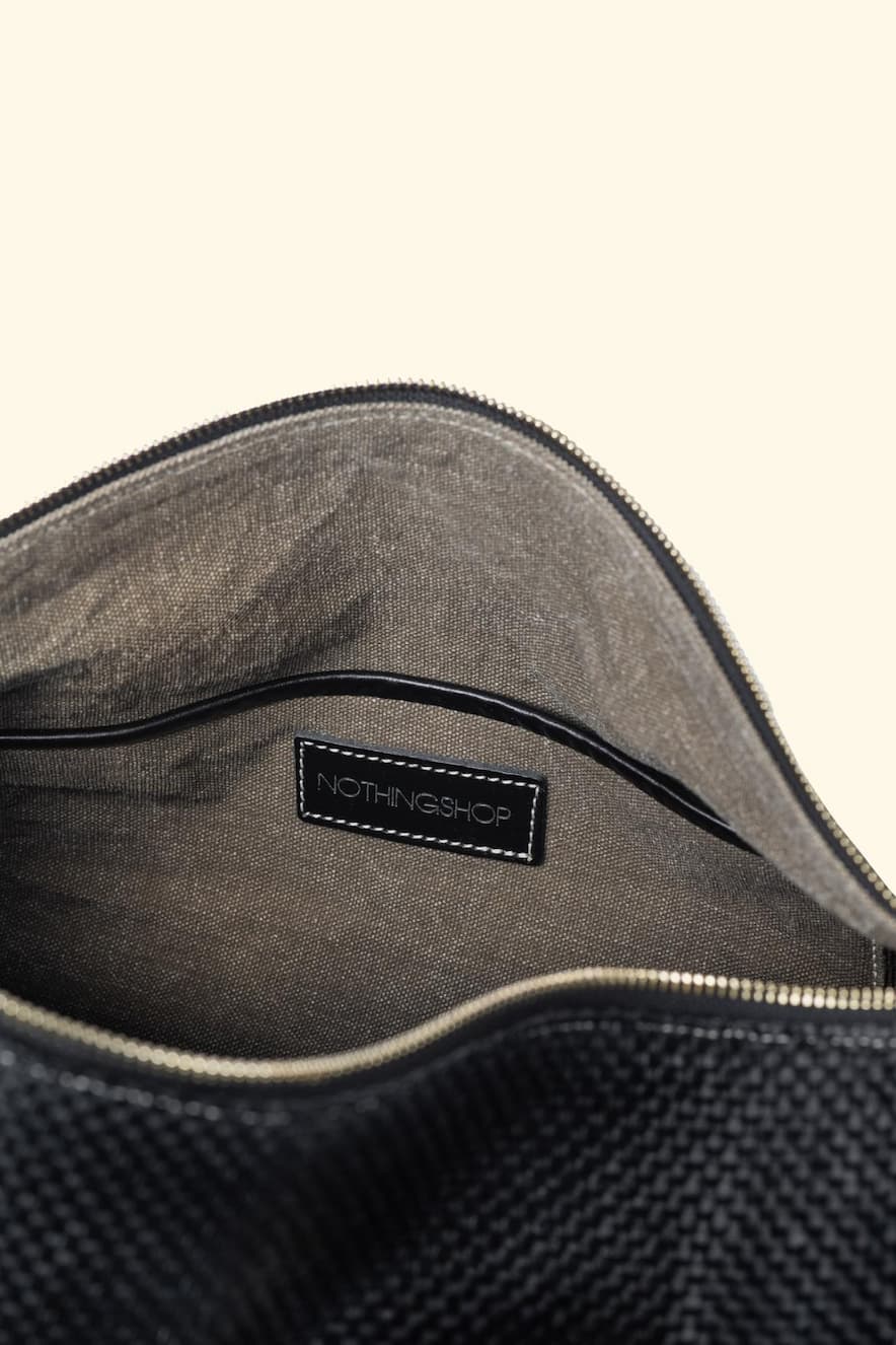 Nothing Shop Barrel Bag Black - Image 3